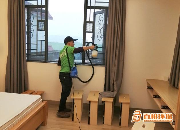 佛山新房室內除甲醛機構百悅環(huán)?？焖偃コ卵b修的甲醛