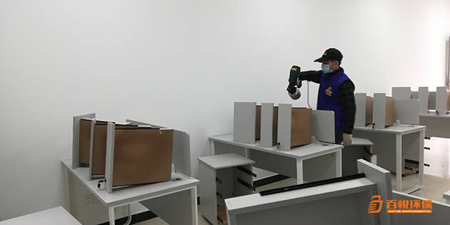 佛山公司辦公室除甲醛百悅環(huán)保專(zhuān)業(yè)新裝修辦公室除甲醛