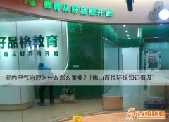室內空氣治理為什么那么重要？[佛山百悅環(huán)保知識普及]